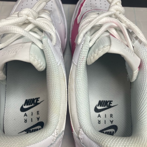 CUSTOM NIKE AIR FORCE 1 Shadow Triple White CI0919 100 Women size 8 - Picture 9 of 12